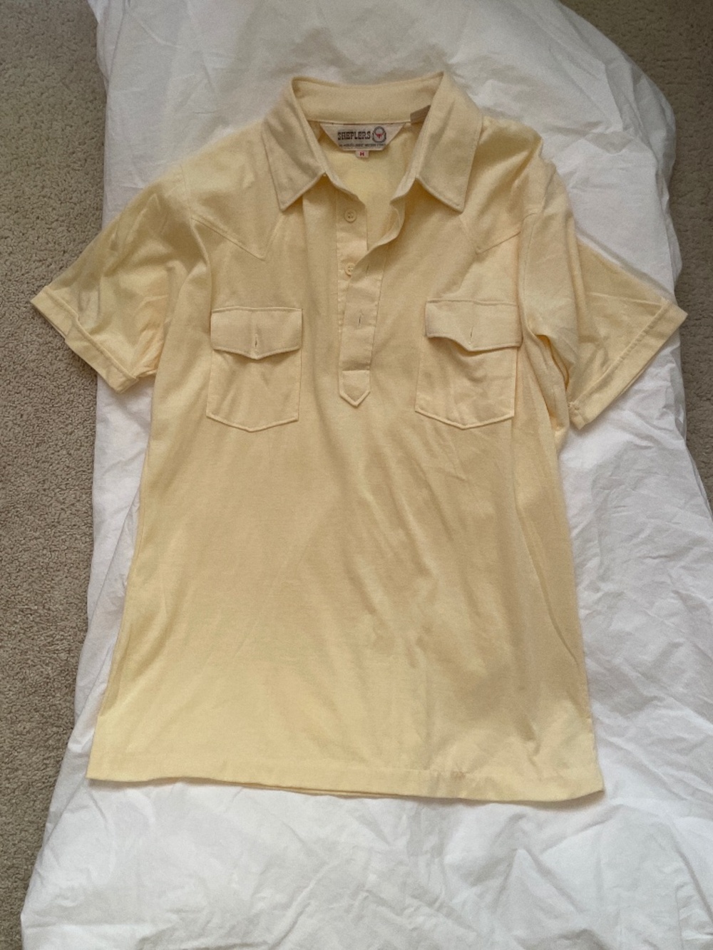Western polo shirt